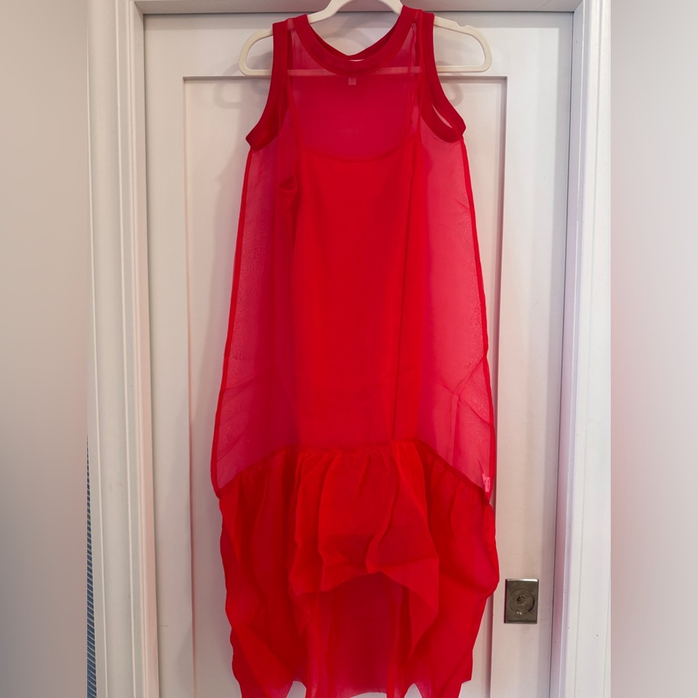 Sheridan French Ruby Dress in Poinsetta xs